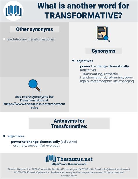 transformative synonyms|Synonyms for Transformative